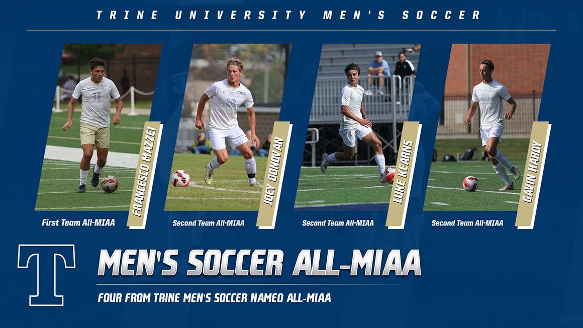 Four From Trine Men's Soccer Named All-MIAA