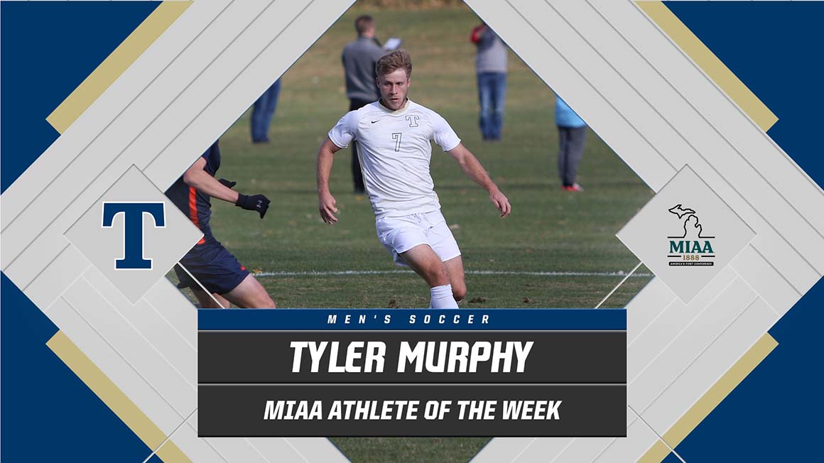 Murphy Wins MIAA Men's Soccer Offensive Athlete of the Week Award