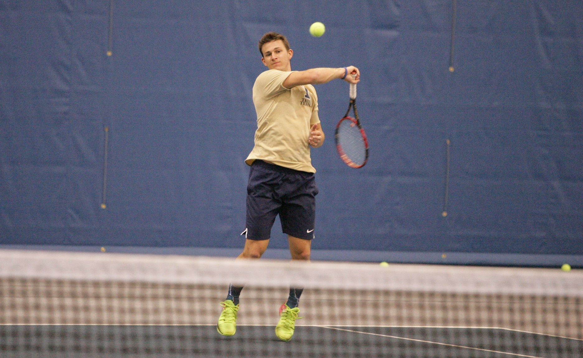 Men's Tennis Defeats Albion for First MIAA Victory