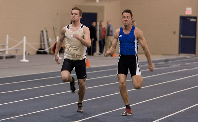 Thunder Men Place Second at Calvin Indoor Championships