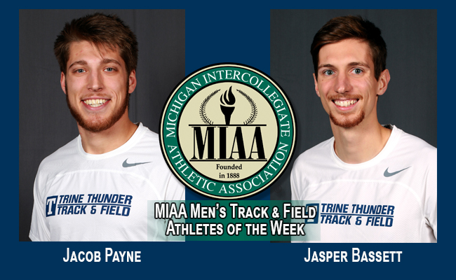 Bassett and Payne Named MIAA Track & Field Athletes of the Week