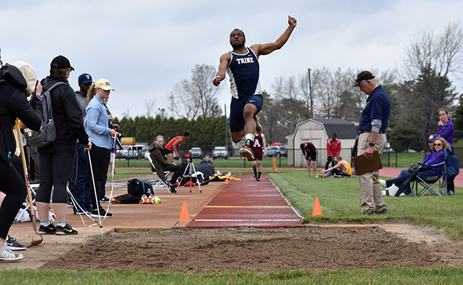 Trine Men Second After First Day of MIAA Outdoor Championship