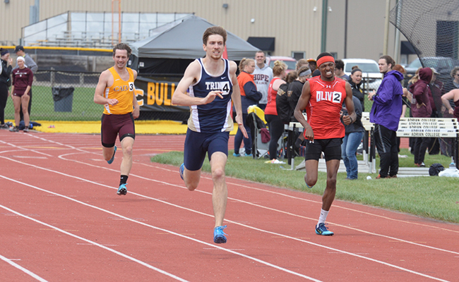 Men's Track Finishes Second at Otterbein Twilight