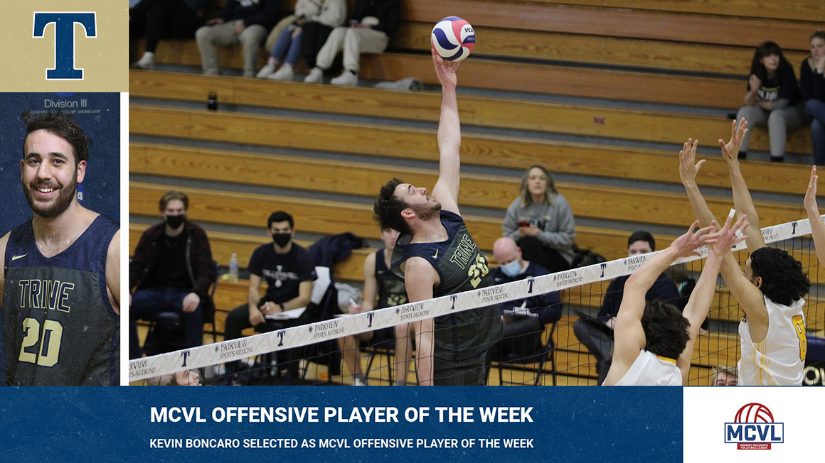 Kevin Boncaro Selected as MCVL Offensive Player of the Week