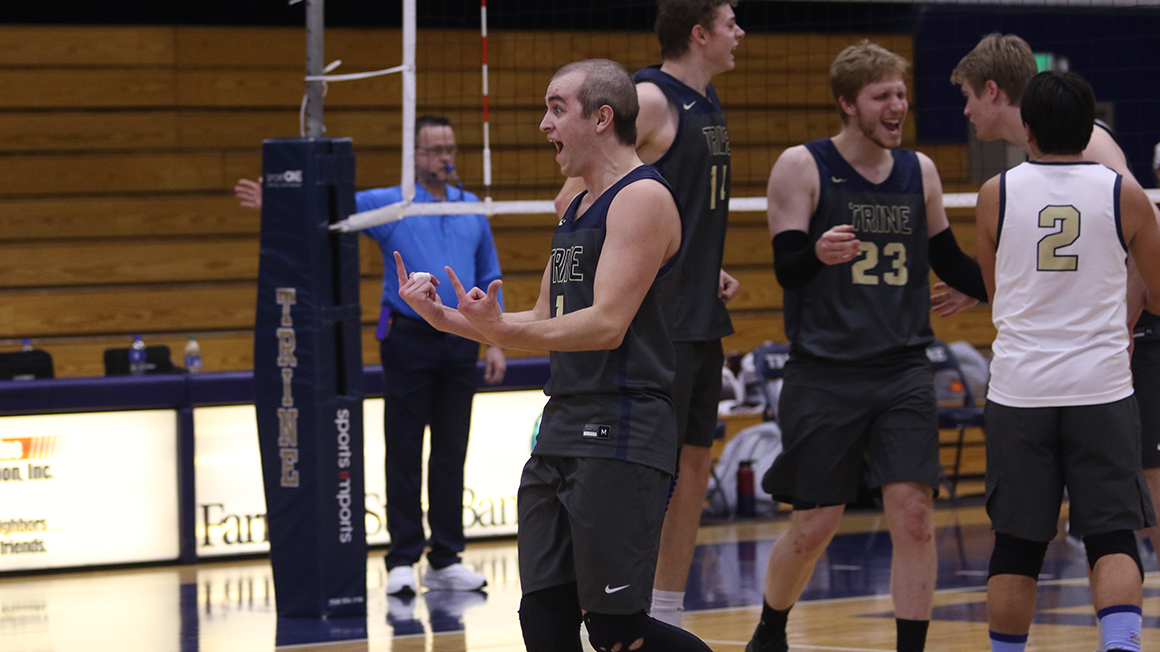 Men's Volleyball Collects First MCVL Win of the Season in Straight Sets