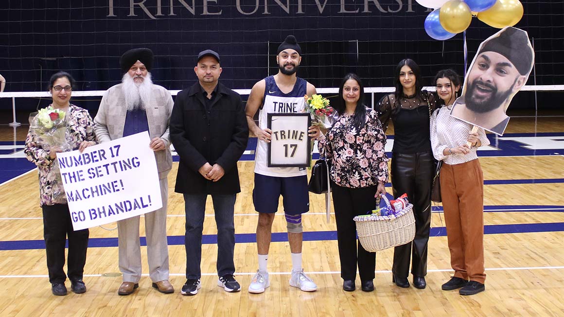 Senior Day Sweep for Men's Volleyball Friday Night