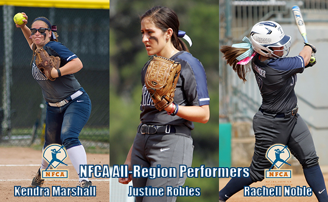 Three Thunder Players Named to NFCA All-Region Team