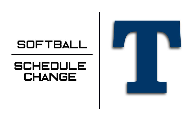 Softball Announces Schedule Cancellations