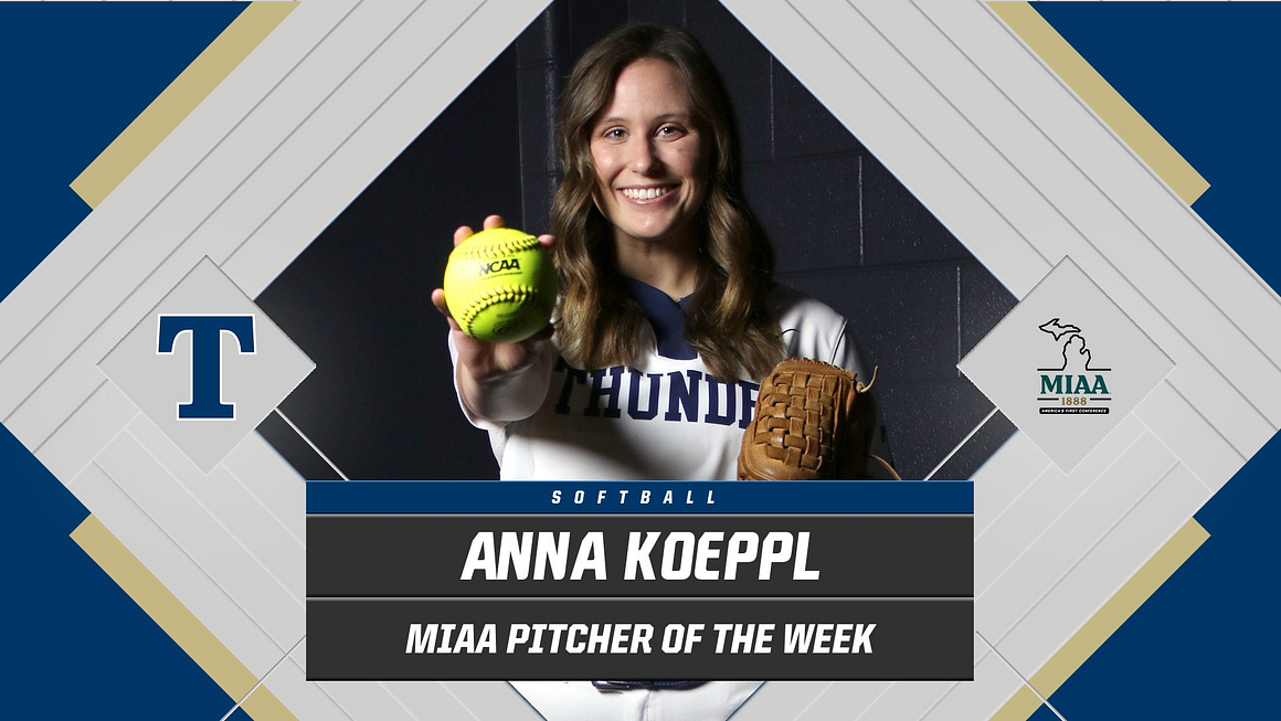 Koeppl Named Pitcher of the Week