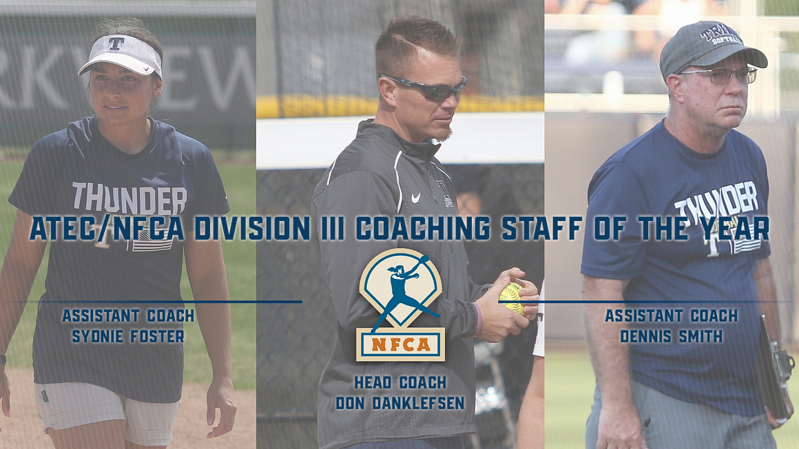NFCA Names Trine University 2023 Coaching Staff of the Year