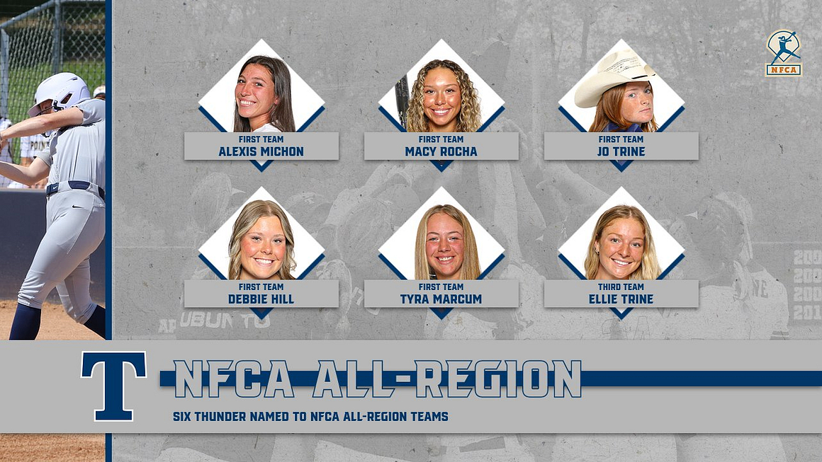 Six Named to NFCA All-Region Teams
