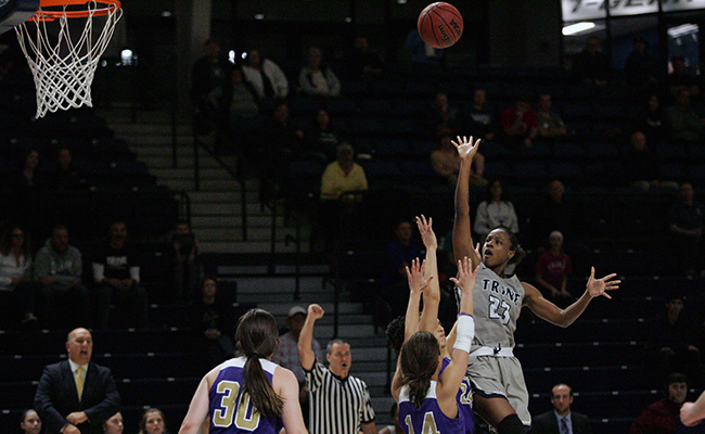 Trine Stays Unbeaten in Conference Play With Win Against Albion