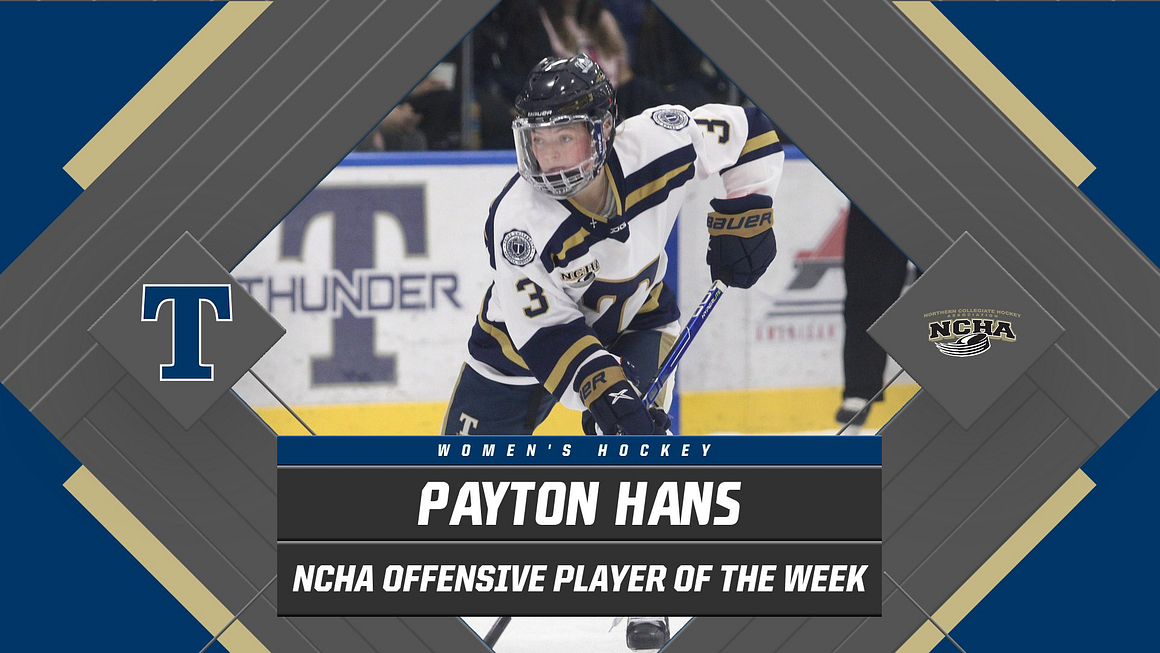 Hans Named Player of the Week