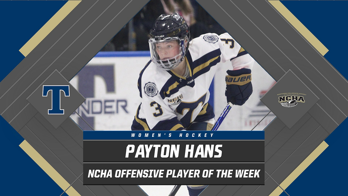 Hans Named NCHA Player of the Week