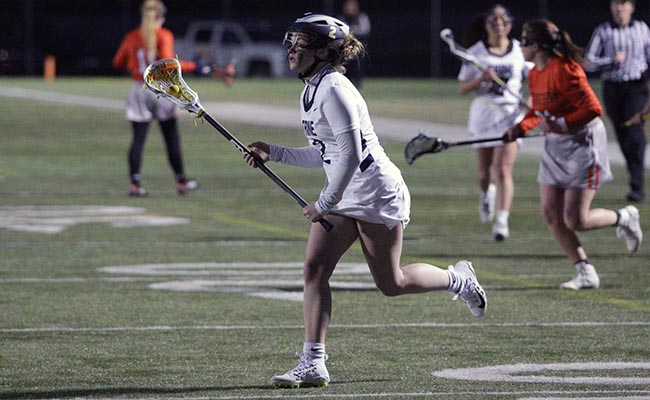 Women's Lacrosse Enters Half Close but Falls to Visiting Hanover