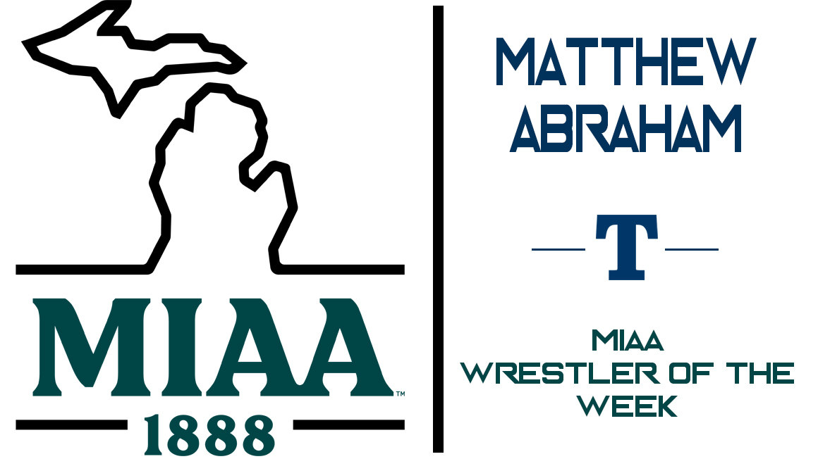 Abraham Named MIAA Wrestler of the Week