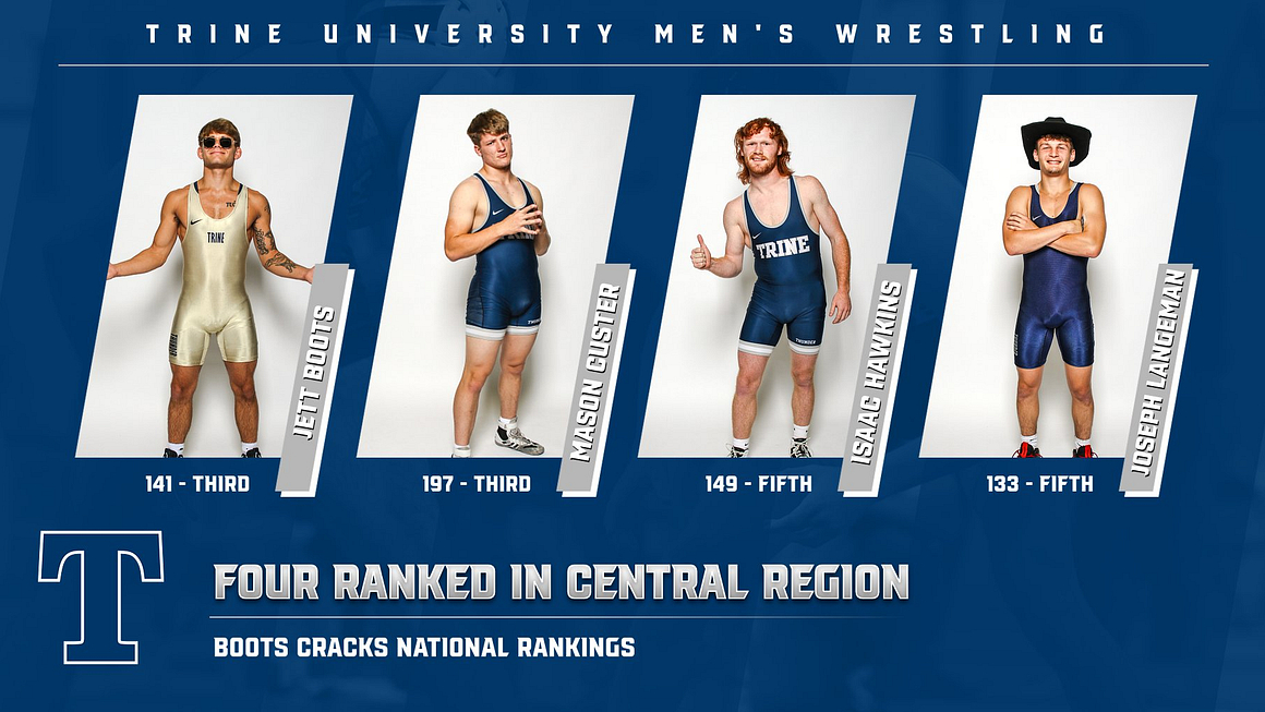 Four Ranked in NWCA Central Region