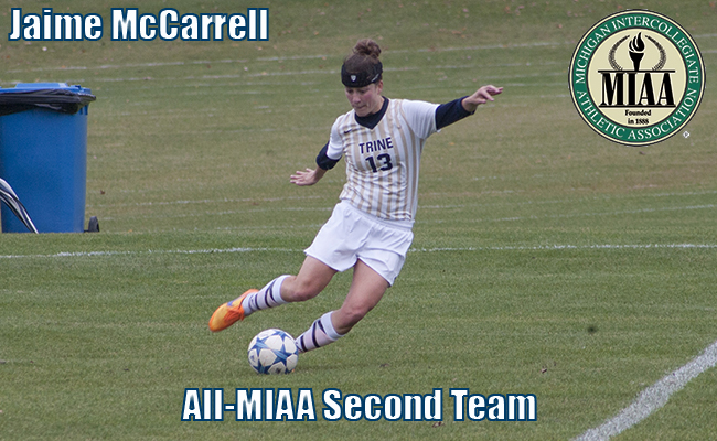 McCarrell named to All-MIAA Second Team