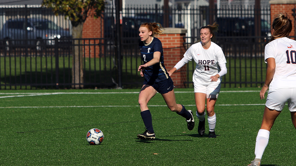 Women's Soccer Dominates in 2-0 Victory at Franklin
