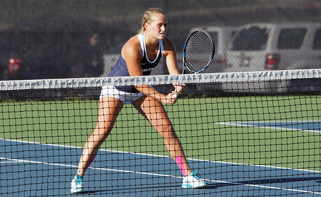 Women’s Tennis Rebounds with Victory over Alma