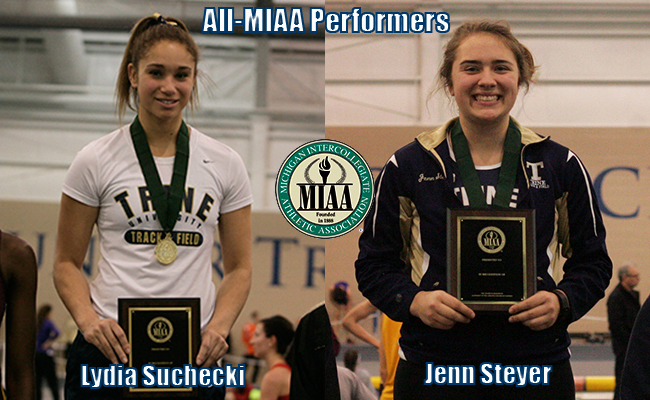 Steyer, Suchecki earn All-Conference Honors
