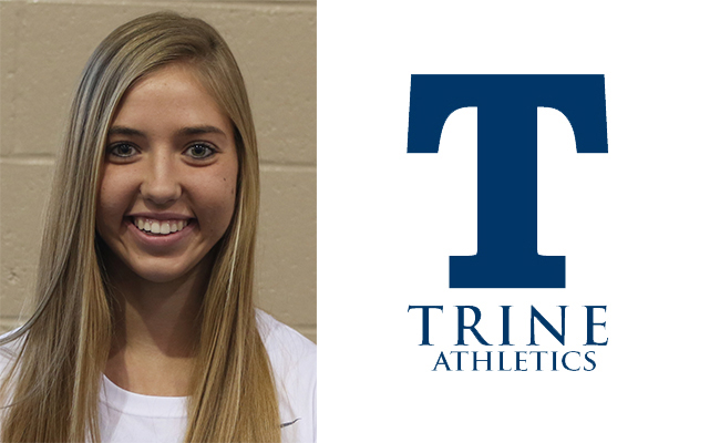 School Record, Two First-Place Finishes for Trine Women at IWU