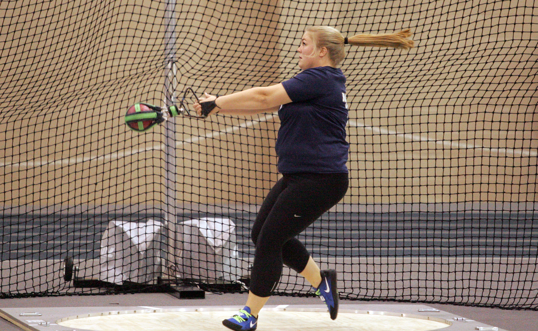 Eck Places Third in Weight Throw at Findlay