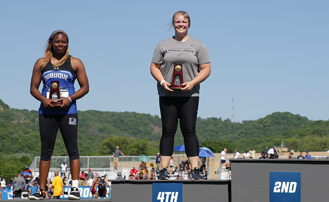 Kara Eck Places Fourth in Hammer at NCAA Outdoor Nationals