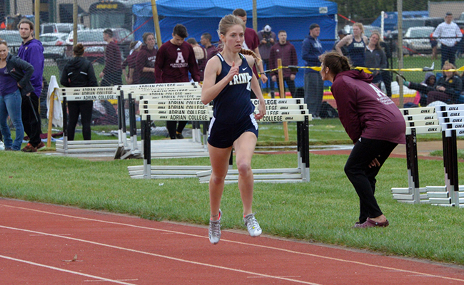 Trine Women Compete at Gina Relay