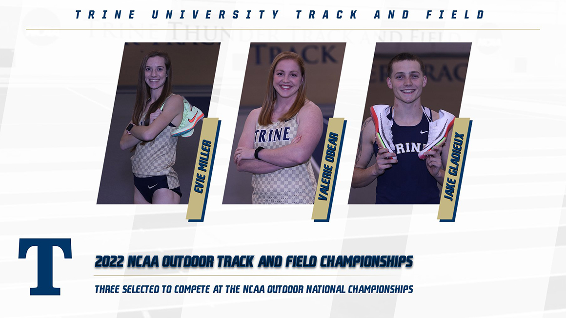 Three Selected to Compete at the NCAA Outdoor National Championships