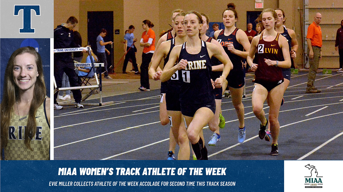 Evie Miller Collects Athlete of the Week Accolade for Second Time This Track Season