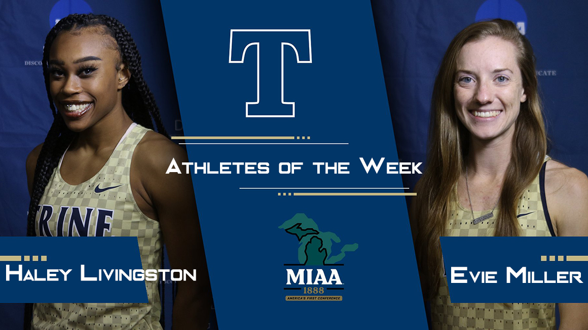 Livingston and Miller Win Athletes of the Week Following MIAA Championships
