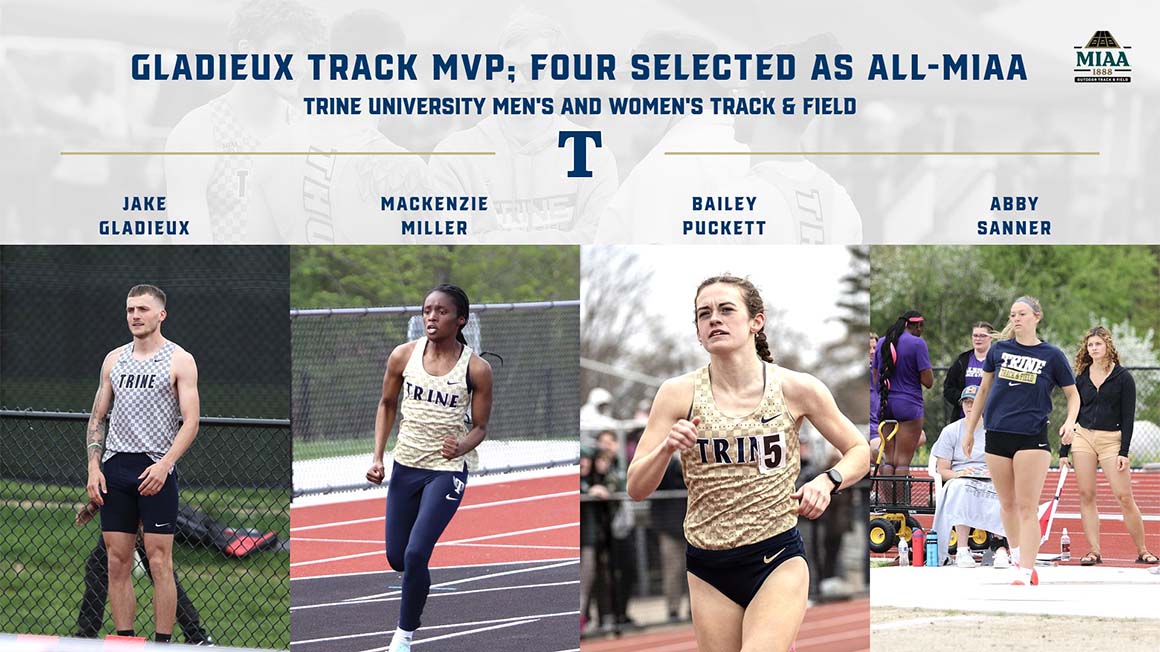 Gladieux Track MVP; Four Selected as All-MIAA
