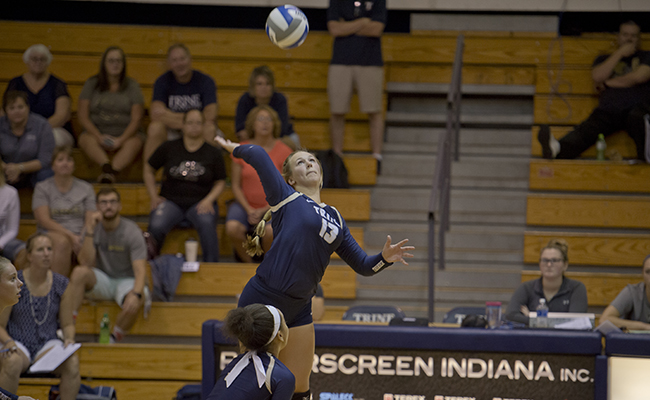 Albion Slides Past Volleyball