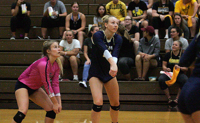 Women's Volleyball Falls to Calvin