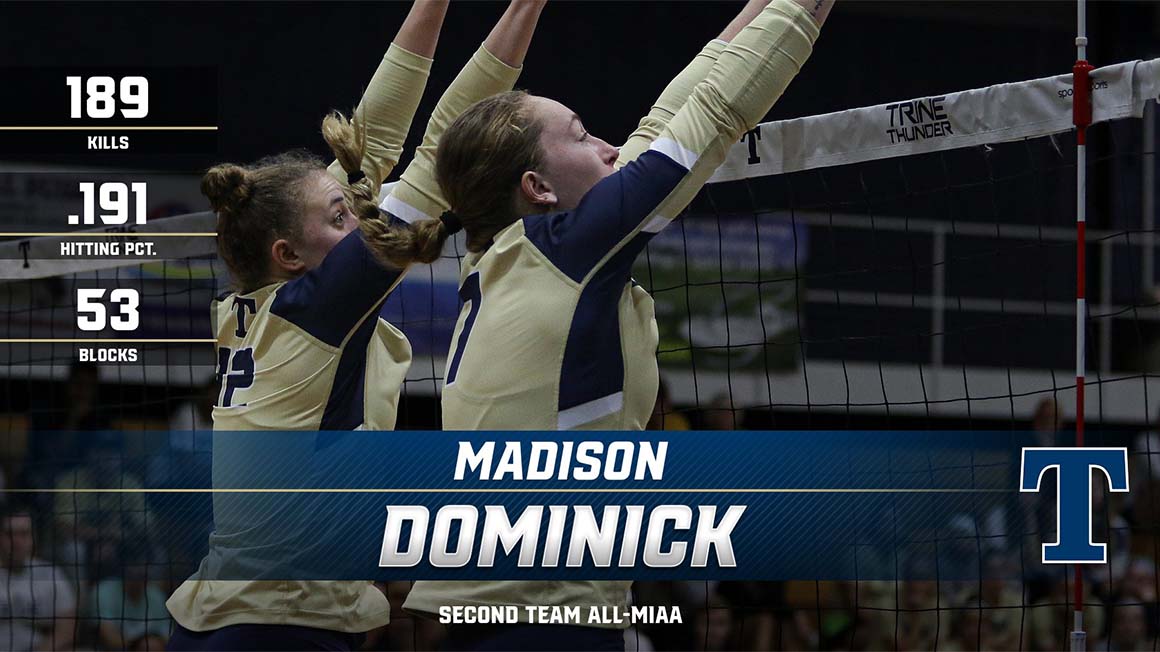 Madison Dominick Named Second Team All-MIAA