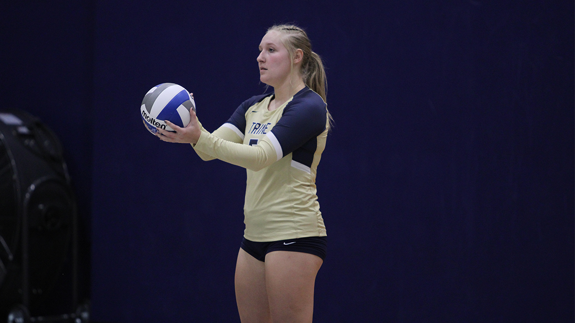 Three Straight Sweeps for Trine Women's Volleyball