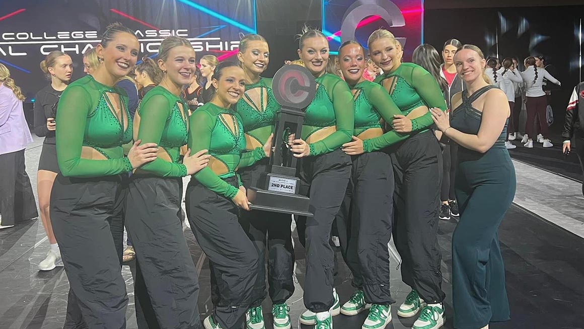 Dance Team Finishes Second in Nation