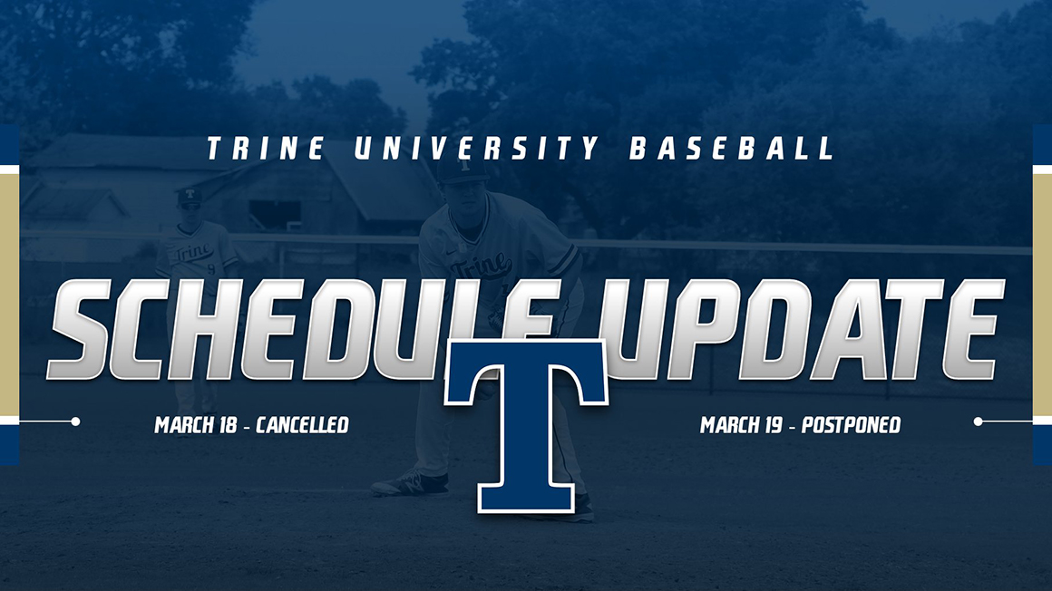 **UPDATE** Friday's Baseball Game Cancelled; Saturday's Doubleheader Postponed