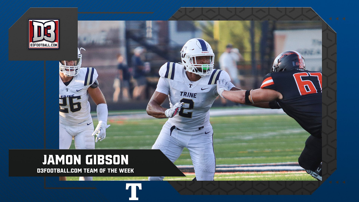 Gibson Earns National Team of the Week Honors