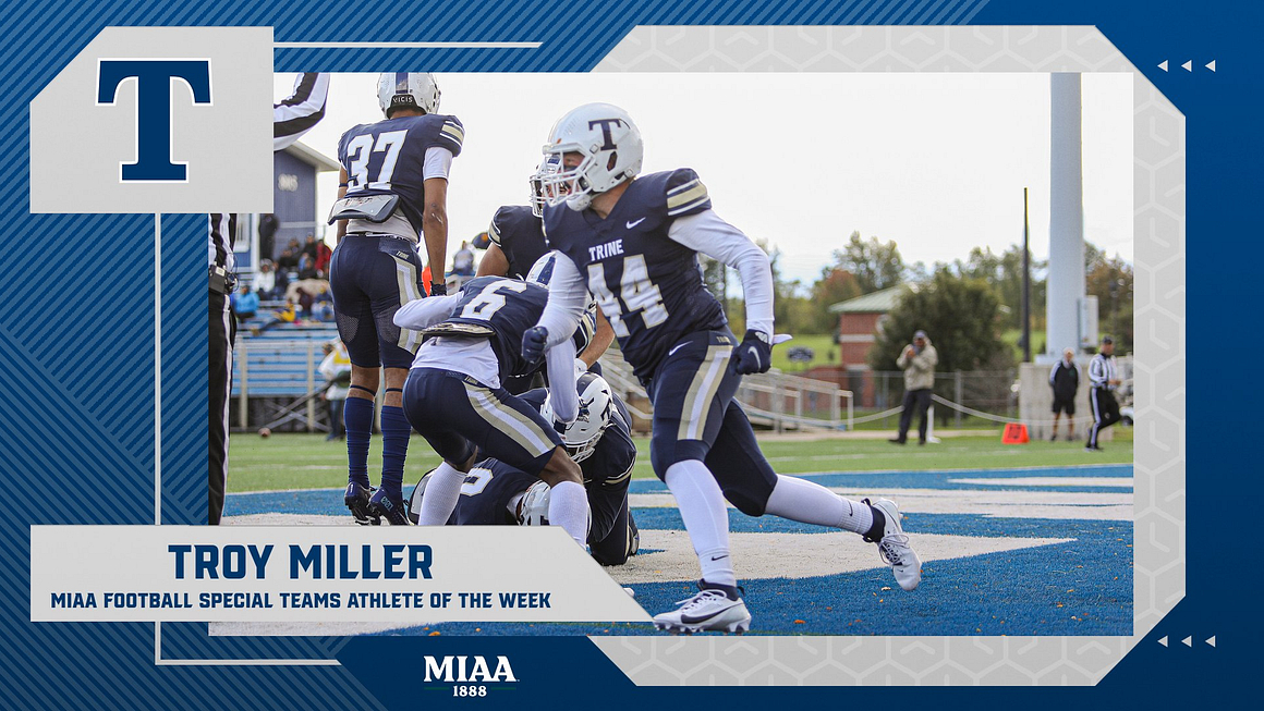Miller Named MIAA Special Teams Athlete of the Week