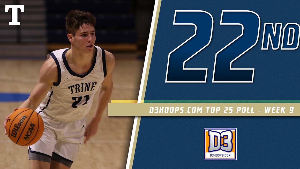 Men's Basketball Nationally Ranked for Fifth Consecutive Week