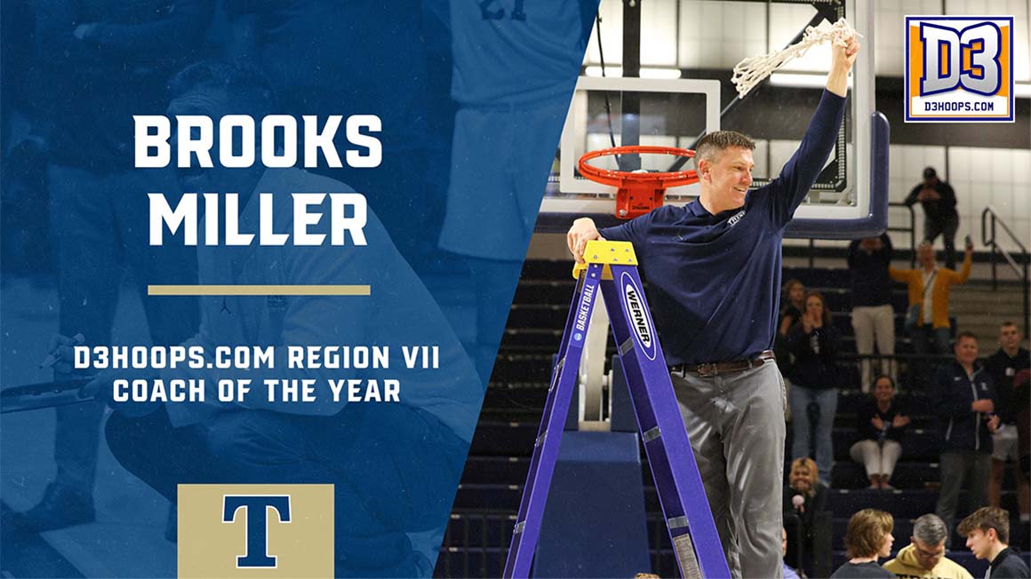 Regional Coach of the Year Honors Go to Brooks Miller