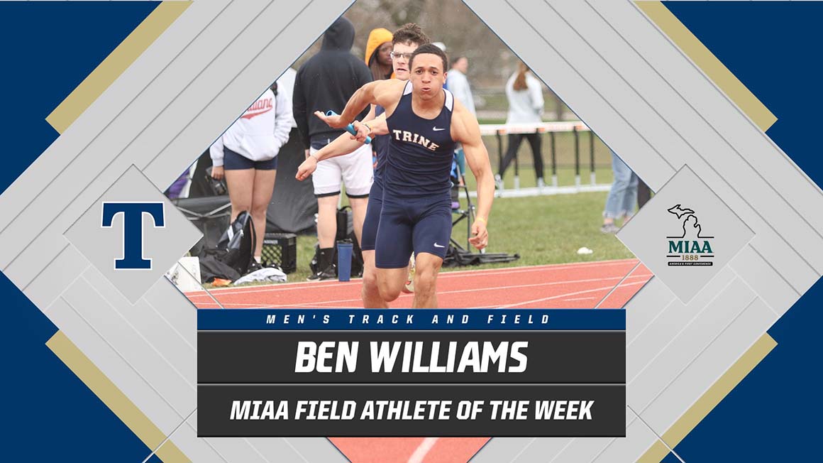 Ben Williams Notches First Career MIAA Athlete of the Week Award