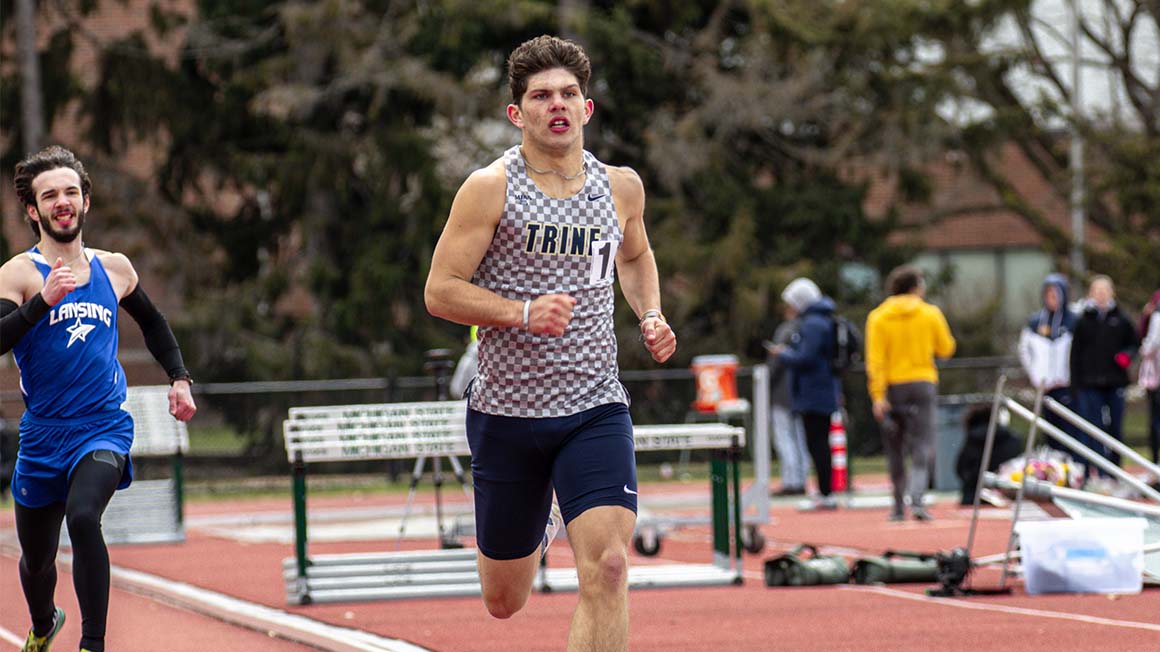 Two School Records Broken on Friday for Men's and Women's Track and Field