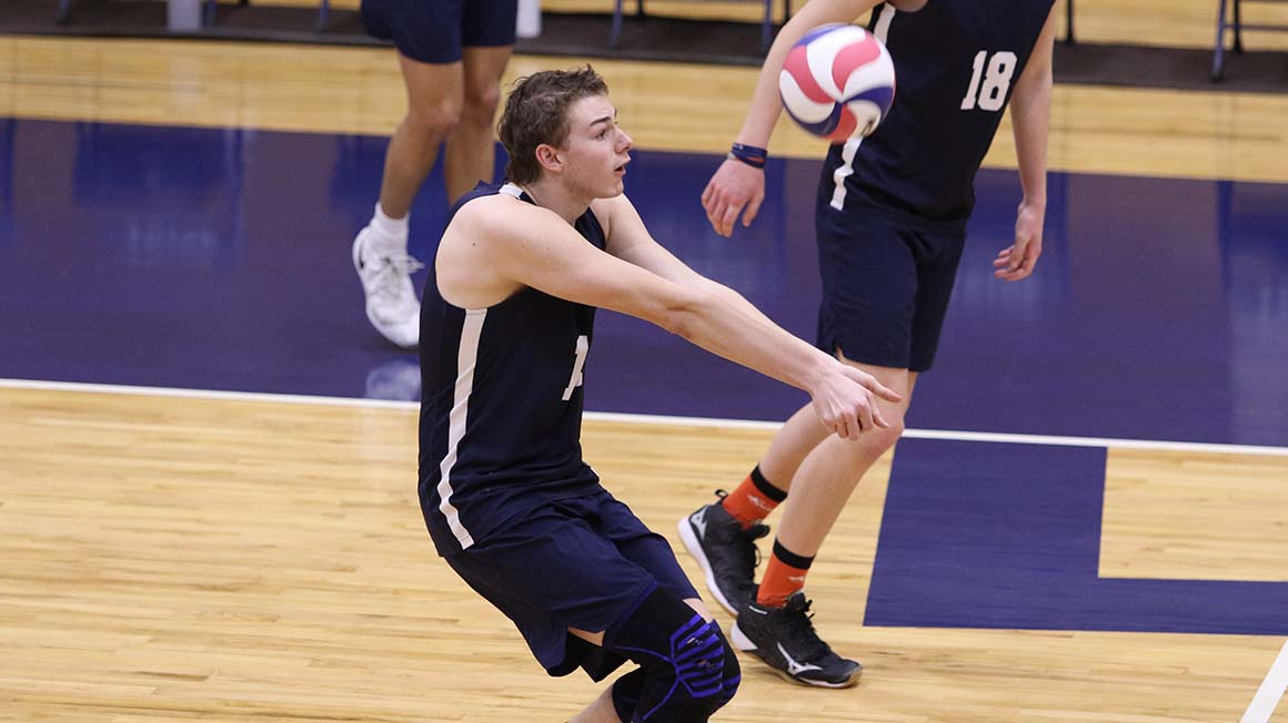 Men's Volleyball Falls in MCVL Semifinal Round