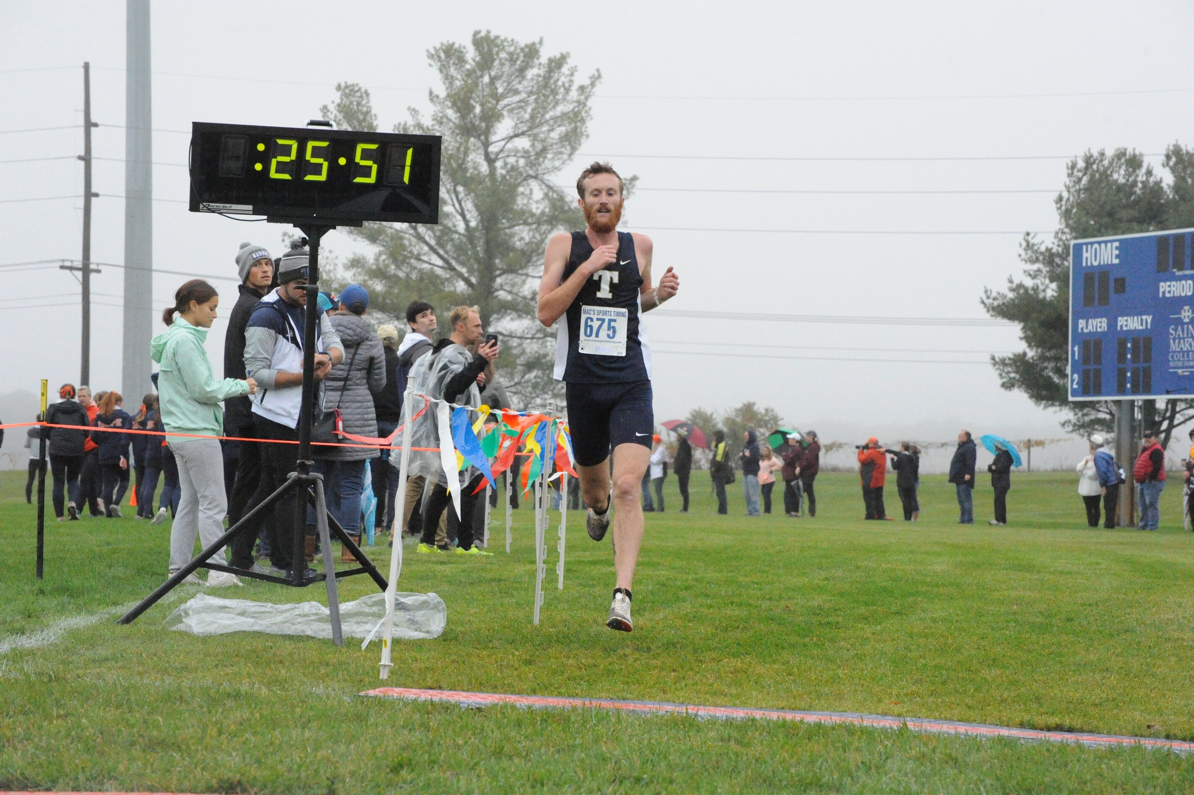 Trine Finishes Third at MIAA Cross Country Championships; Acker and Brickler Claim All-Conference