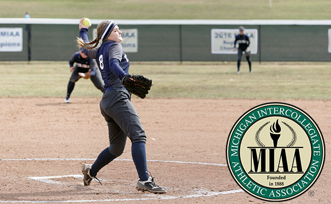 Saupe Repeats as MIAA Pitcher of the Week