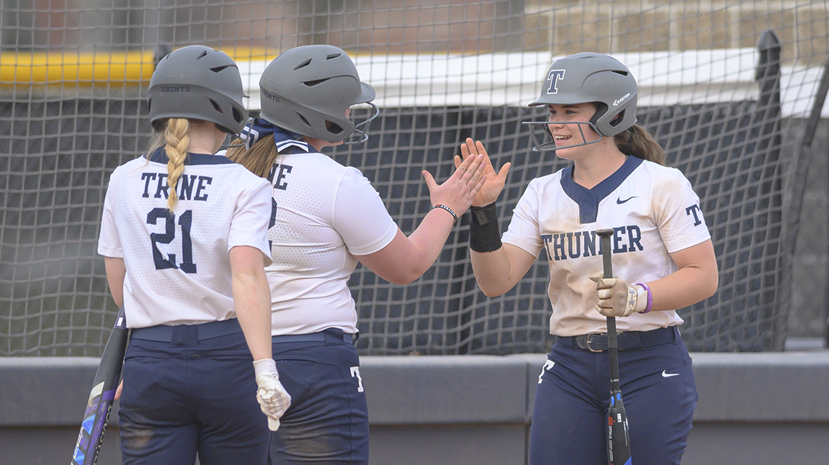 Softball Swats Hornets, Can't Catch Knights