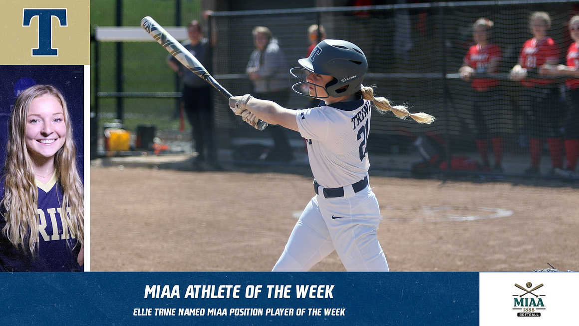 Trine Named MIAA Position Player of the Week